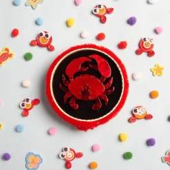 Huggable Decapod Brooch