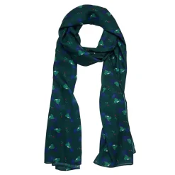 Hyacinth Hummingbird Large Neck Scarf
