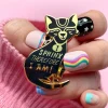 I Sphynx Therefore I Am Enamel Pin