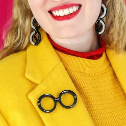 I Wear Eyewear Iris Brooch