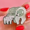 I'Ll Be Bear For You Enamel Pin