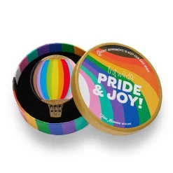 Inclusion Around The World Brooch
