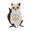 Instant Karma Cat Brooch