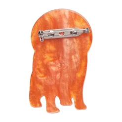 Interplanetary Pug Brooch