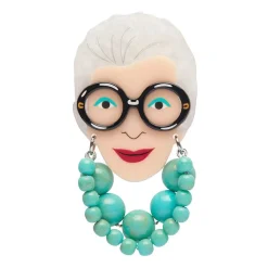 Iris The Style Icon Brooch