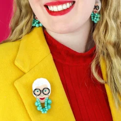 Iris The Style Icon Brooch