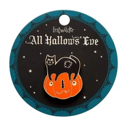 Jack & The Cat Enamel Pin