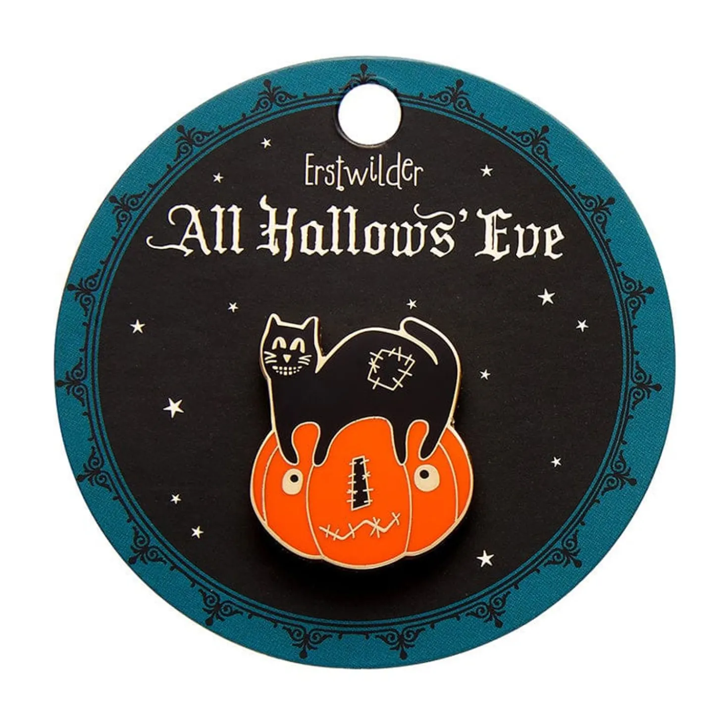 Jack & The Cat Enamel Pin