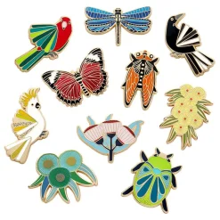 Jocelyn Proust Enamel Pin Pack - 10 Piece