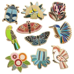 Jocelyn Proust Enamel Pin Pack - 10 Piece