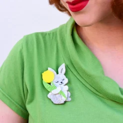 Junior & His Tulip Brooch