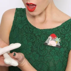Jurassic Thunder Dinosaur Brooch