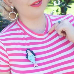 Just Add Water Mermaid Brooch