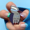 Just Winging It Enamel Pin