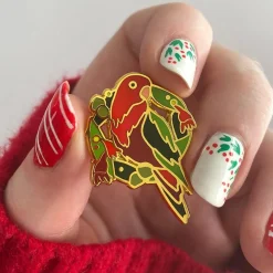 King Of Christmas Enamel Pin