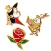 Kitchy Witch Alice'S Wonderland Queen & Roses Pin Pack - 3 Piece