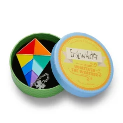 Kite Flight Brooch