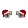 Koala Claus Earrings