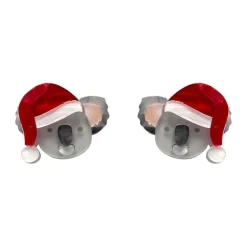 Koala Claus Earrings