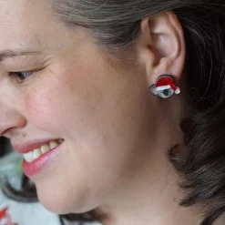 Koala Claus Earrings