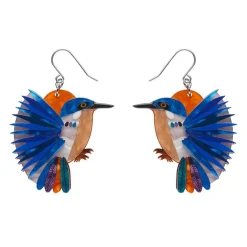 Kyrie Kingfisher Drop Earrings