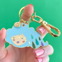 Lainey The Rainy Enamel Key Ring