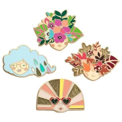 Laura Blythman Enamel Pin Pack - 4 Piece