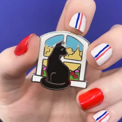 Le Chat Le Reveur Enamel Pin