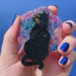 Le Chat Miaule Brooch