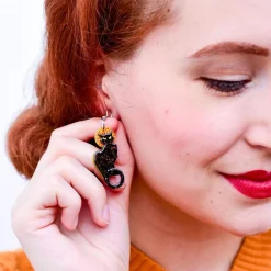 Le Chat Noir Earrings