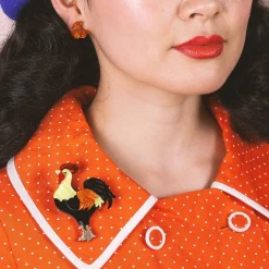 Le Coq Gaulois Brooch