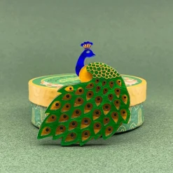 Le Peacock Royal Brooch