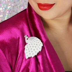 Le Peacock Royal Brooch
