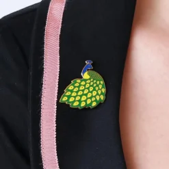 Le Peacock Royal Enamel Pin