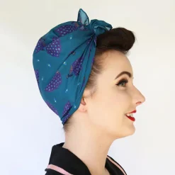 Le Peacock Royal Head Scarf