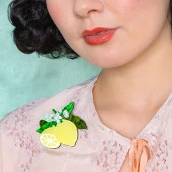 Lemon Drop Brooch