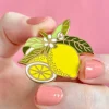 Lemon Drop Enamel Pin
