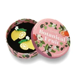 Lemon Drop Hair Clips Set - 2 Piece