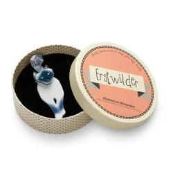 Lena The Blue Eyed Birman Cat Brooch