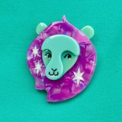 Leo The Leader Brooch