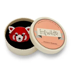 Lesser Rusty Red Panda Brooch