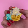 Let'S Set Sail Enamel Pin