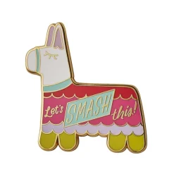 Let'S Smash This Enamel Pin