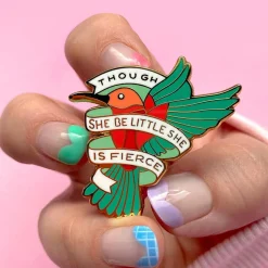 Little And Fierce Enamel Pin