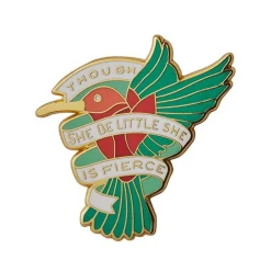Little And Fierce Enamel Pin