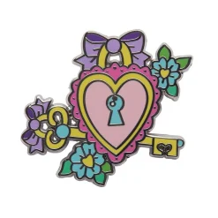 Lock And Key Enamel Pin