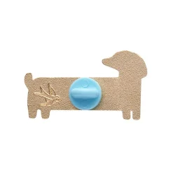 Long Dog Enamel Pin