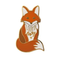 Lookin' Foxy Enamel Pin