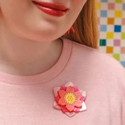 Lotus Rising Brooch