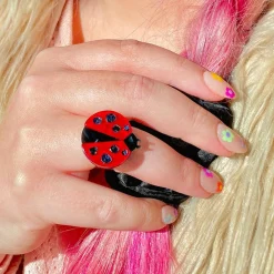 Lou-Lou Ladybug Statement Ring